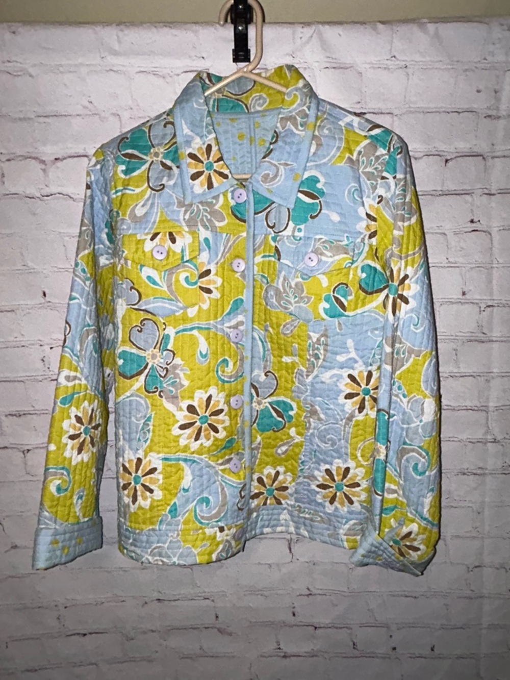 Provence d’amour quilted reversible jacket size‎ S